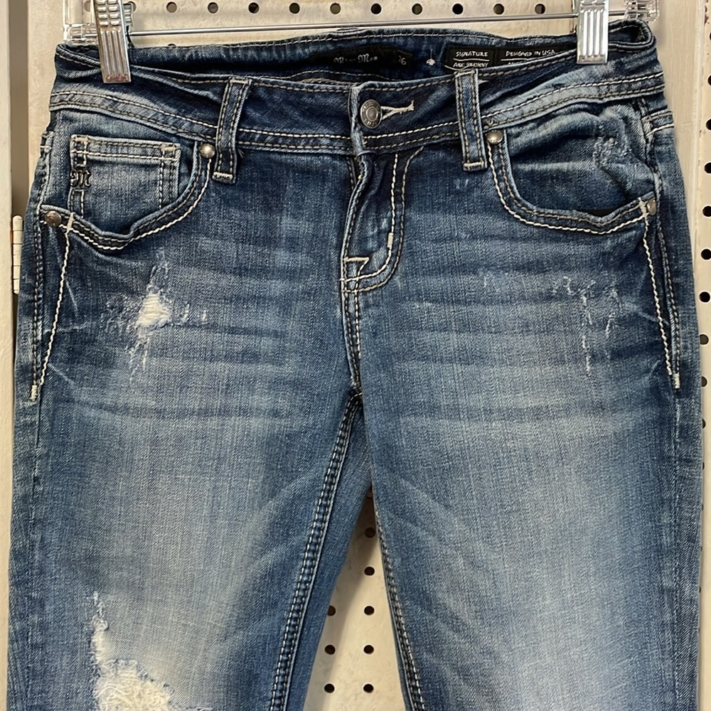 Miss Me crop ankle
